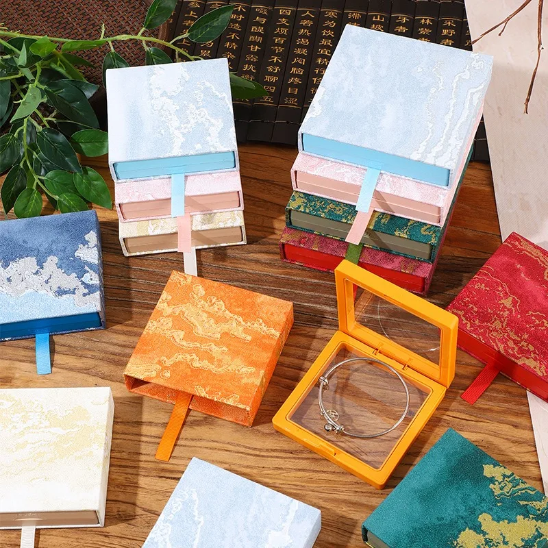 

Suspension Drawer Box Delicate Travel Jewelry Organizer Necklace Storage Case Protective Jewelry Packaging Box For Jewelry Daily