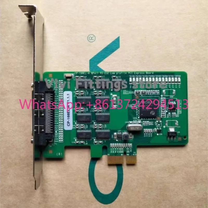 Novo original CP-168EL-A placa serial de 8 portas com cabo original