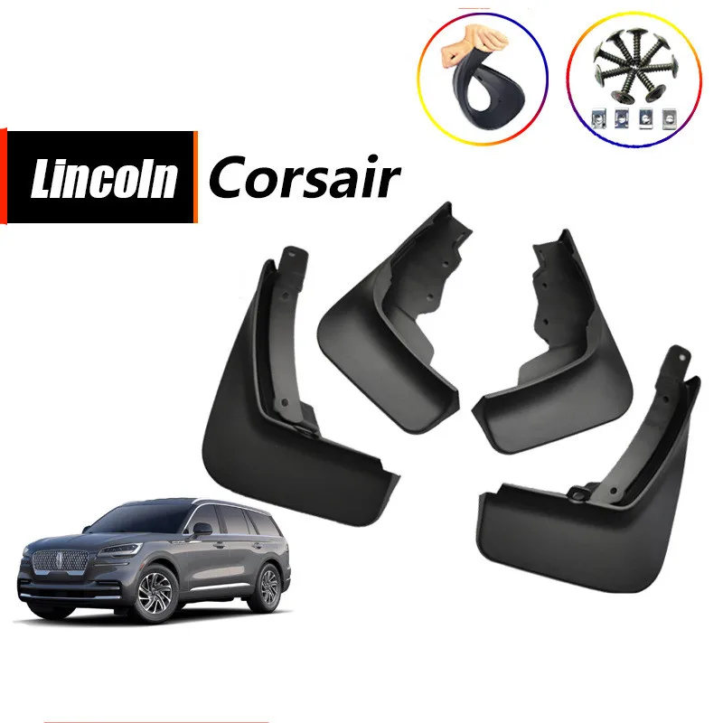 

Car Mudguards Mud flaps Fender Fit For Lincoln Corsair 2020 2021 2022 Mudflaps Splash Mud Guards Tyre fenders Mudguards Stylings