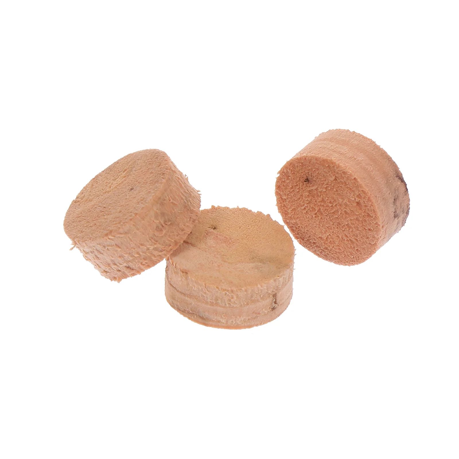 

3 Pcs Drain Valve Cork Pad Corks Trombone Replacement Pads Water Key Cushions Instrument Mats Musical Wood