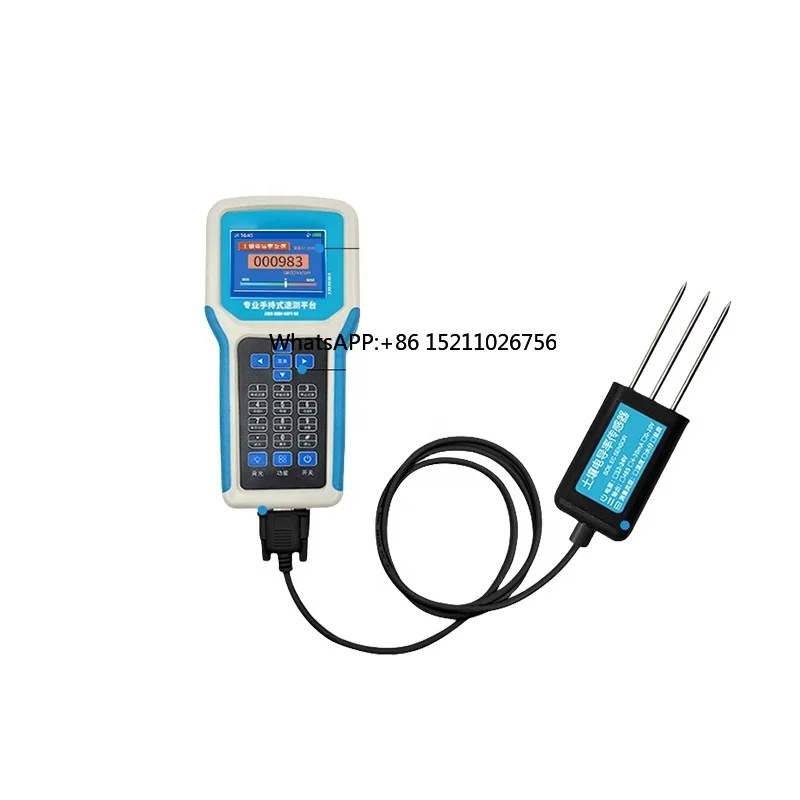 

Handheld soil parameter rapid measurement platform, portable nitrogen, phosphorus, potassium conductivity