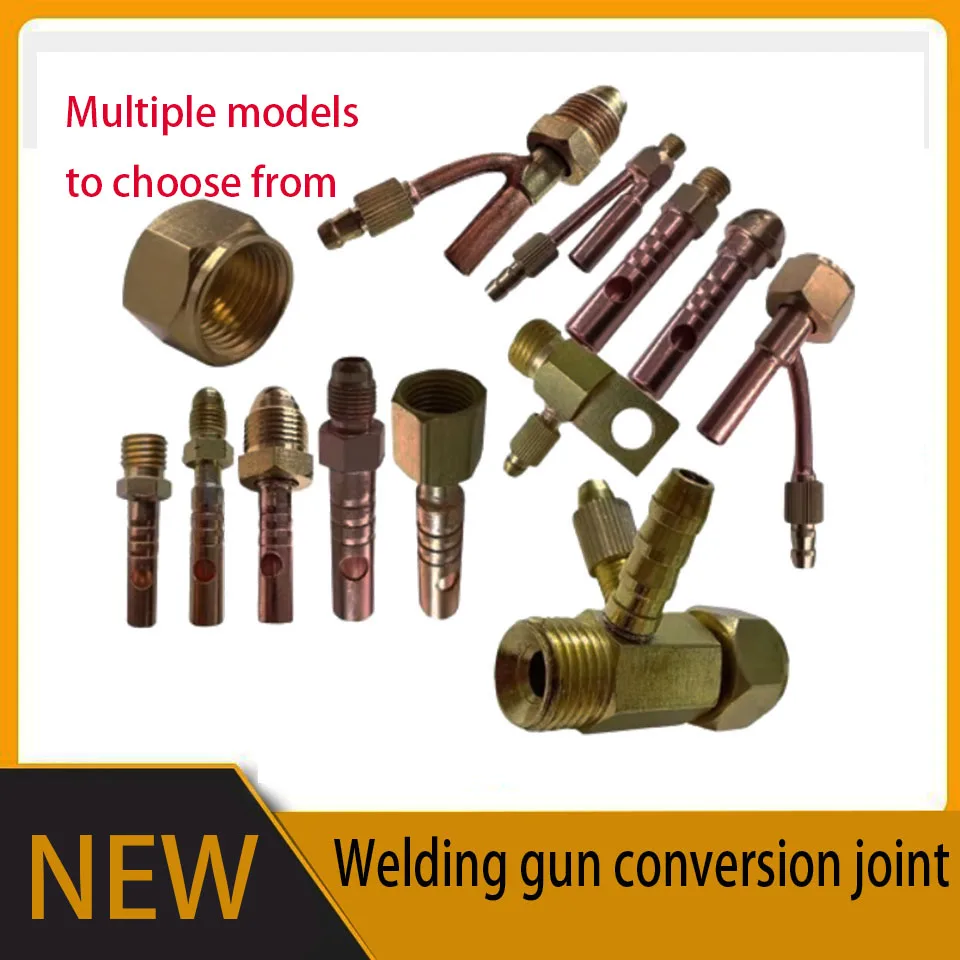 Argon arc welding accessories water-cooled welding gun conversion joint WP18WP26 upper joint M16 copper joint