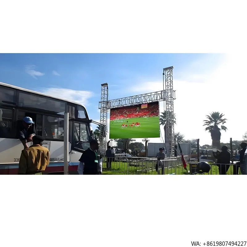 Ultra Clear Rental LED Display P3.91 Synchronous Control Mobile LED Panel for Wedding Ceremony Theatre Event