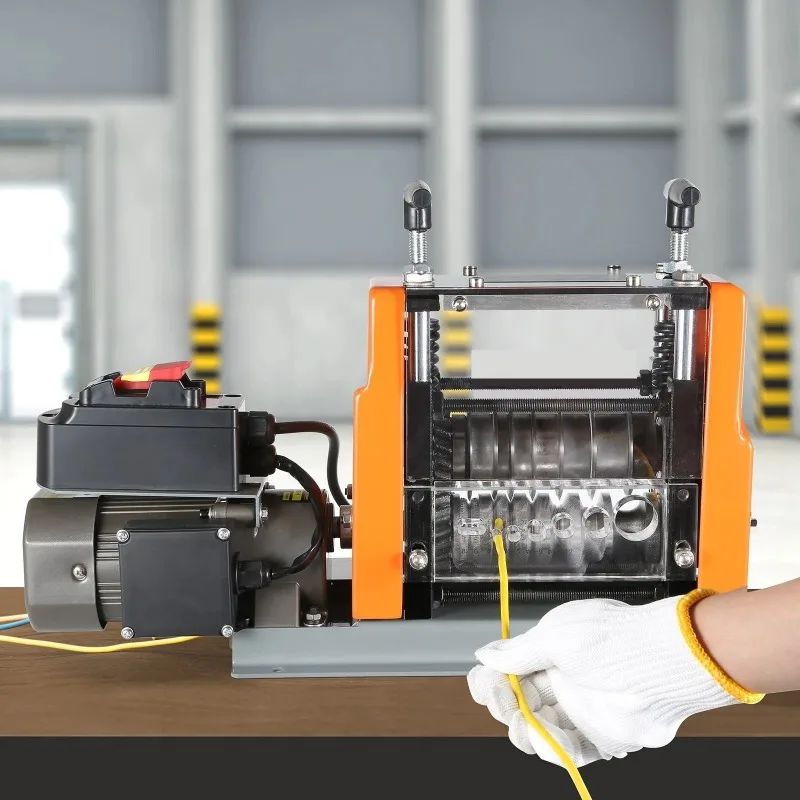 Automatic Wire Stripping Machine 1.5-25 Mm Electric Motorized Cable Stripper 7 Channels Wire Peeler for Scrap Copper Recycling