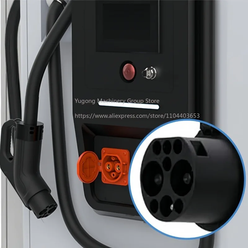 60kw 65kwh Portable Mobile DC Super Fast EV Charger with LiFePO4 Battery IEC62196 CCS1 CCS2 Chademo Nacs Service Model 3 Y X