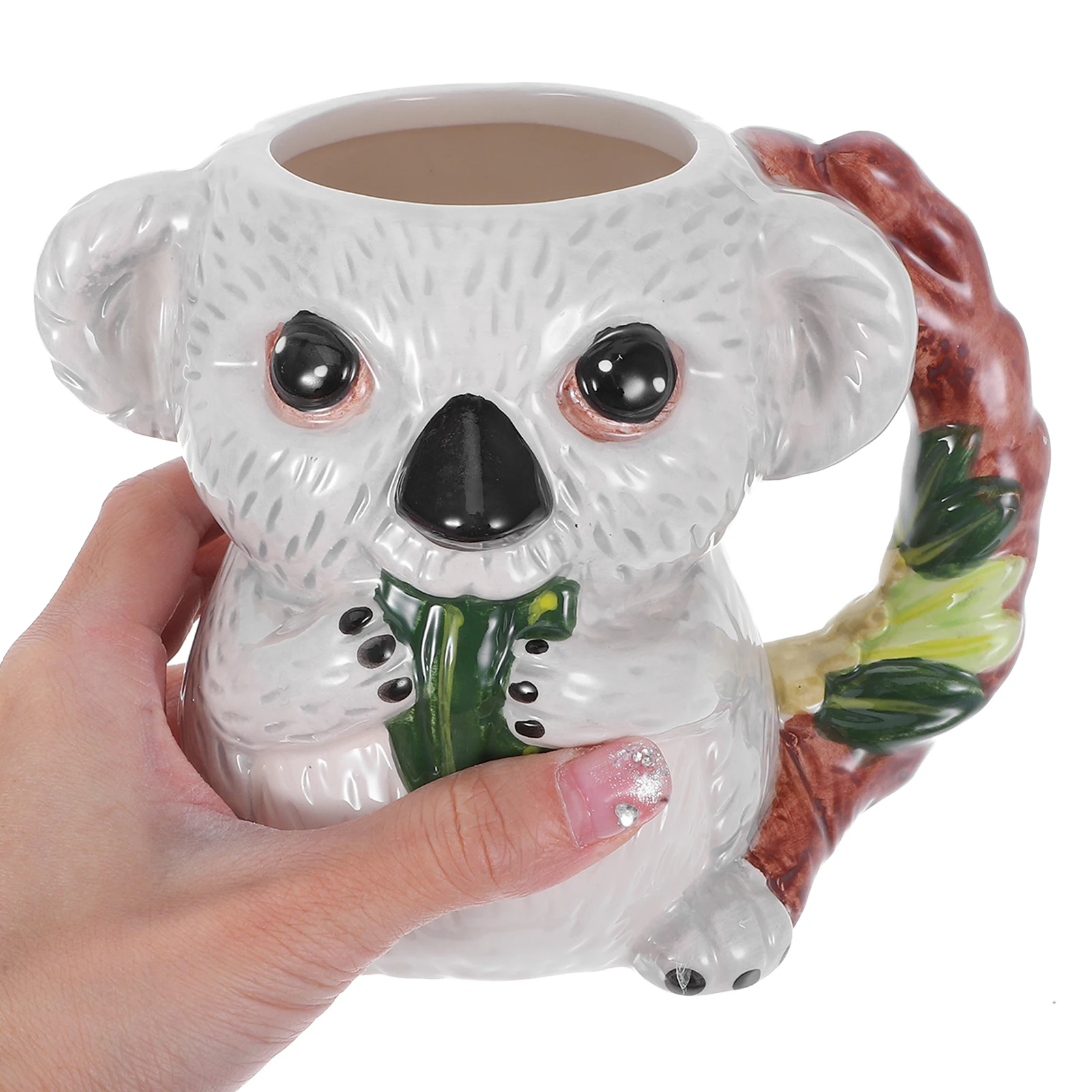 

Creative Koala Ceramic Mug Large Capacity Coffee Tea Milk Cup Porcelain Drinking Cup for Home Office Ceramic Teacup