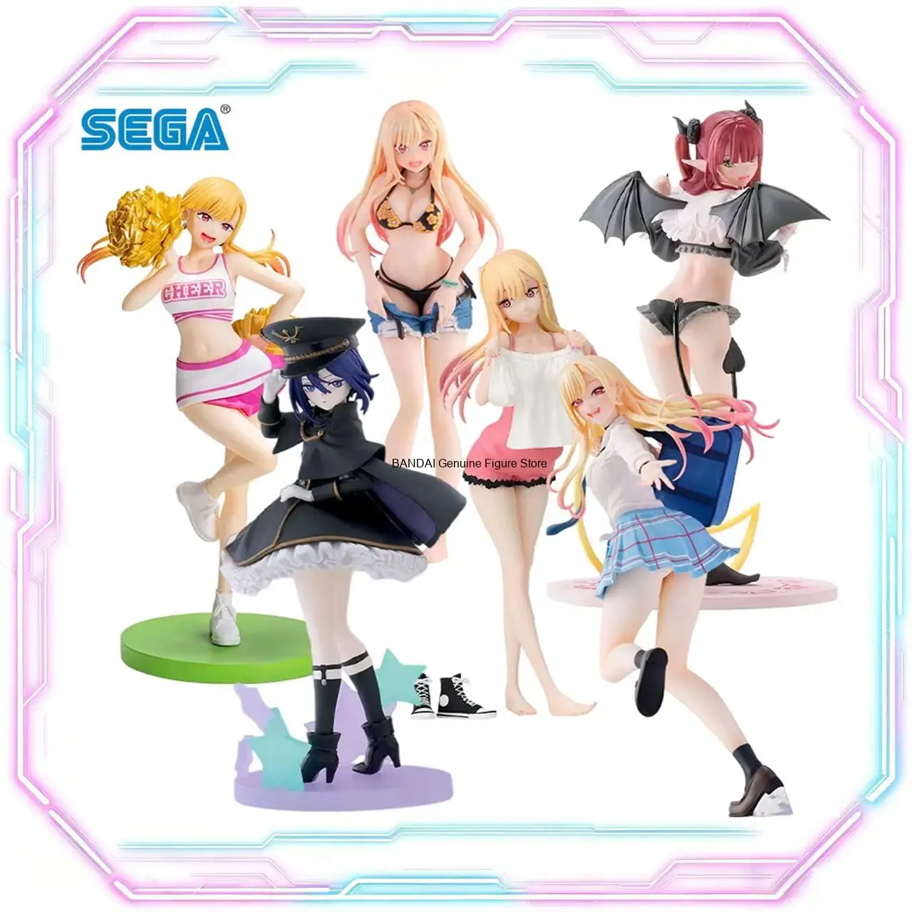 SEGA Original Luminasta My Dress-Up Darling Anime-Figur Kitagawa Marin Inui Sajuna für Kinder Geschenkkollektion Actionfiguren Modell