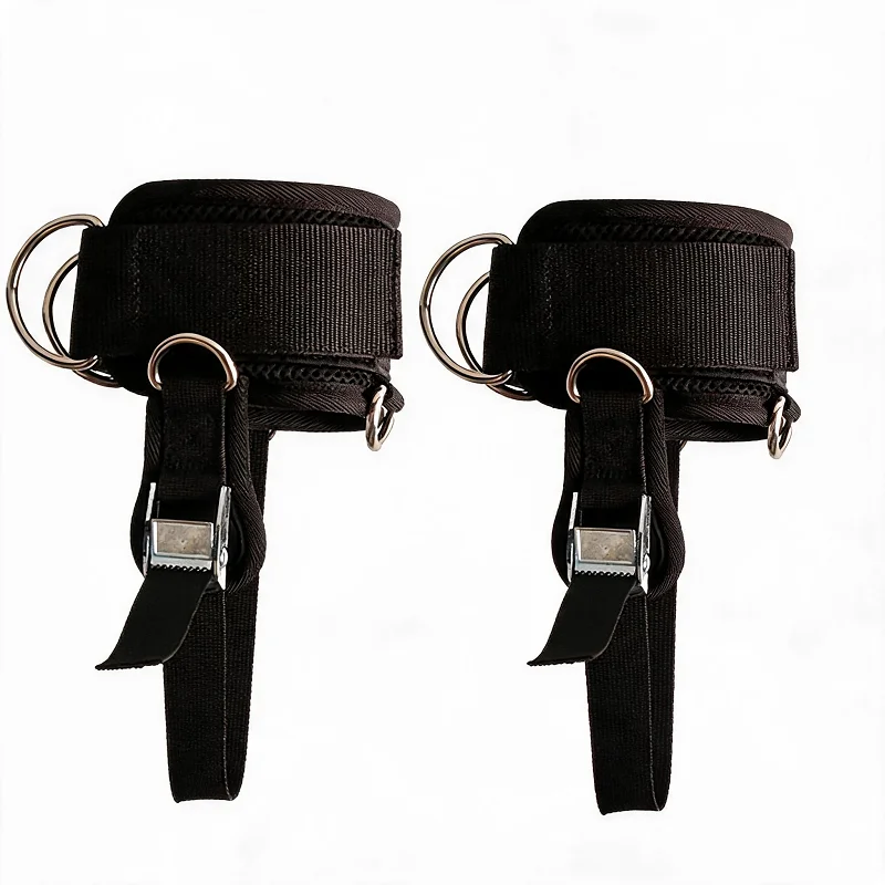 Ankle Straps (Pair) for Cable Machine,One Size,Glute Kickback Ankle Strap for Women Men,Work Out Cuff Attachment for Home & Gym