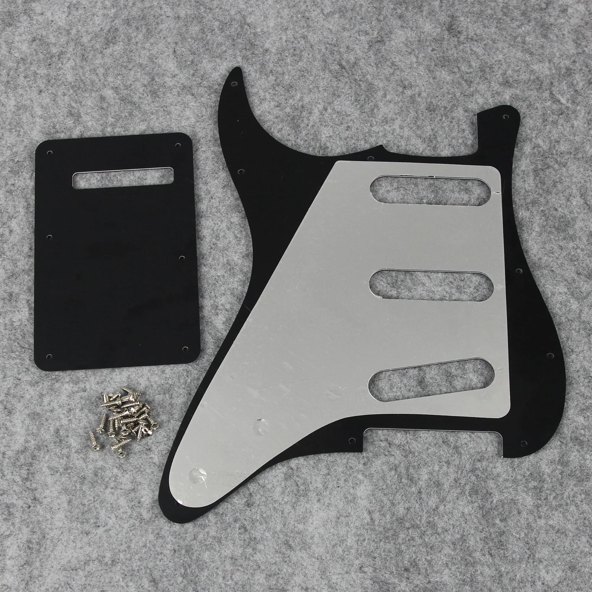FLEOR Satz SSS-Schlagbrett ST FD Gitarren-Kratzplatte, 11 Löcher, Rückplatte und Schlagbrettschrauben für E-Gitarre in den USA/Mexiko – Detail 3