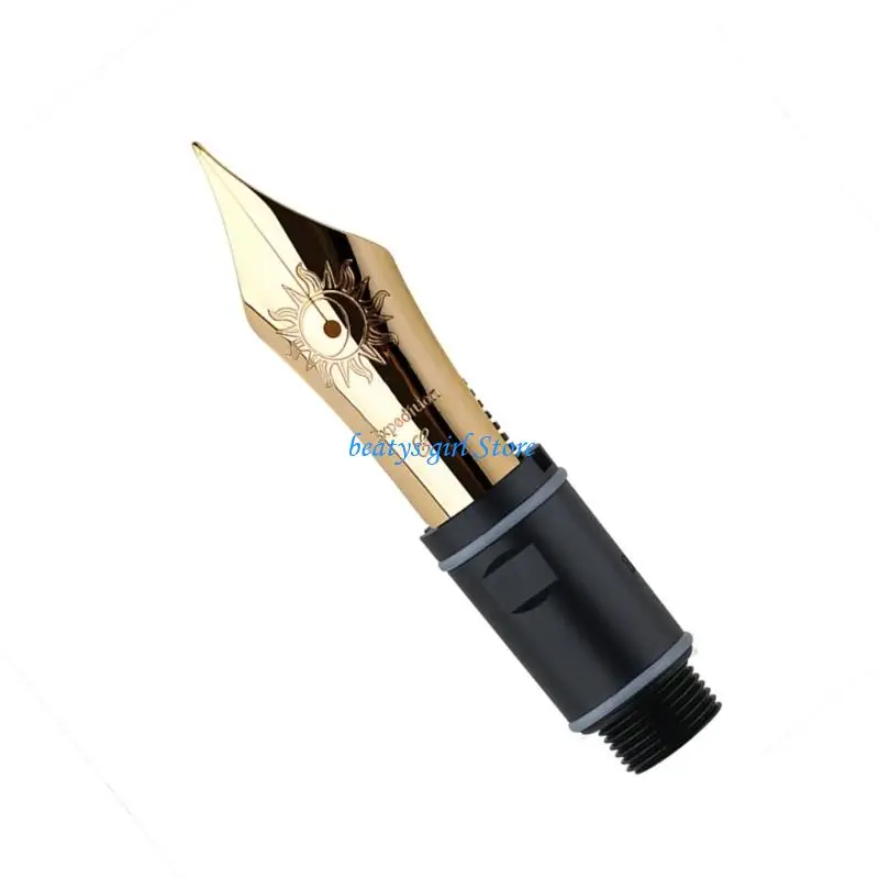 C7AB Flexible Tip Fountain Pen Tip Scratch Resistant Metal Tip Pen Point For Artists Beginner Handwriting Practice Sketching