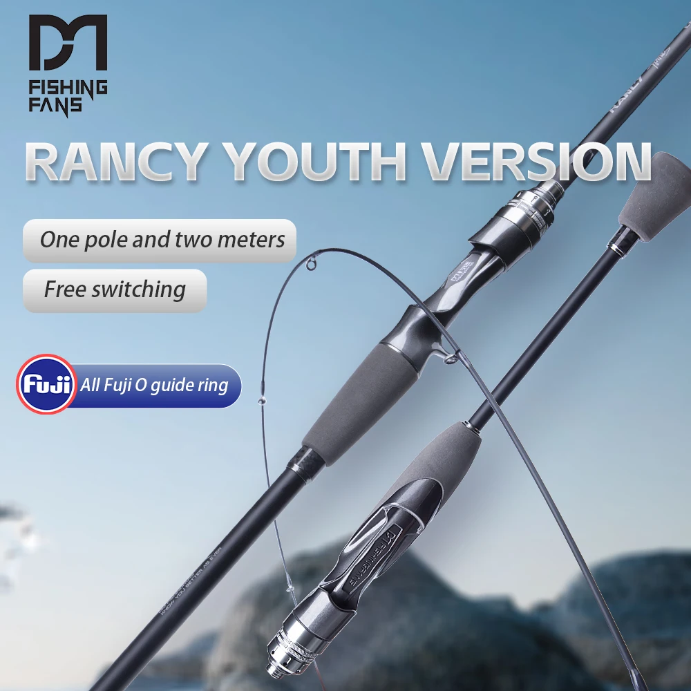 

Удочка для путешествий FISHINGFANS RANCY, 4 секции, ML UL, с кольцами FUJI O GUIDE, двойной размер 1-8 г, 7-14 г, ультралегкая, среднегрузовая, карбоновая, для ловли на приманки.