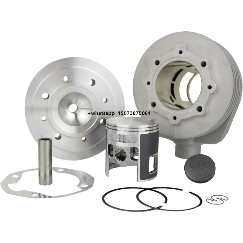 New Pinasco 190cc Vespone RX Aluminum 2-Stroke Cylinder Kit for Scooter Motorcycles High Performance Cylinder Heads Model