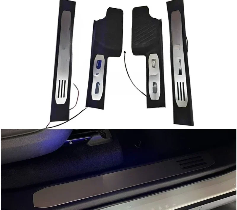 Suitable for 24 overbearing Prado LC250led with light threshold strip welcome pedal modification replacement accessories