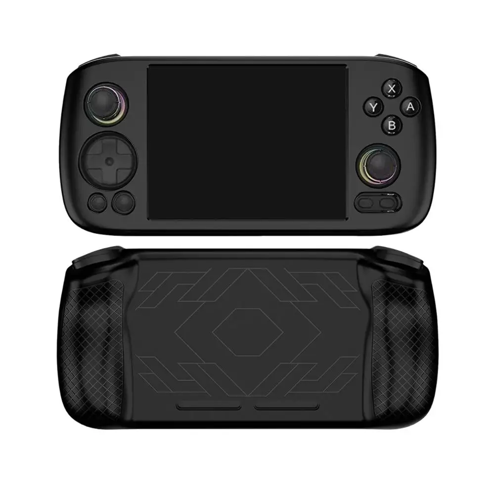 Funda protectora de silicona para ANBERNIC RG 406H Game Handheld 360 °   Funda Antideslizante Todo Incluido G5L2
