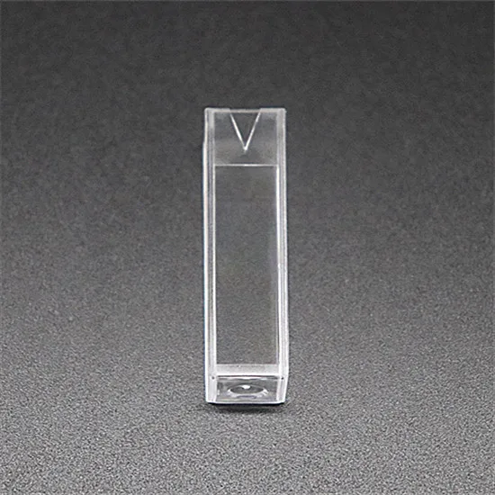 Fisher Disposable Plastic Cuvette 4.5ml Semi-micro 1.5ml Four-sided Light Transmission Fisher Imported with Ticket