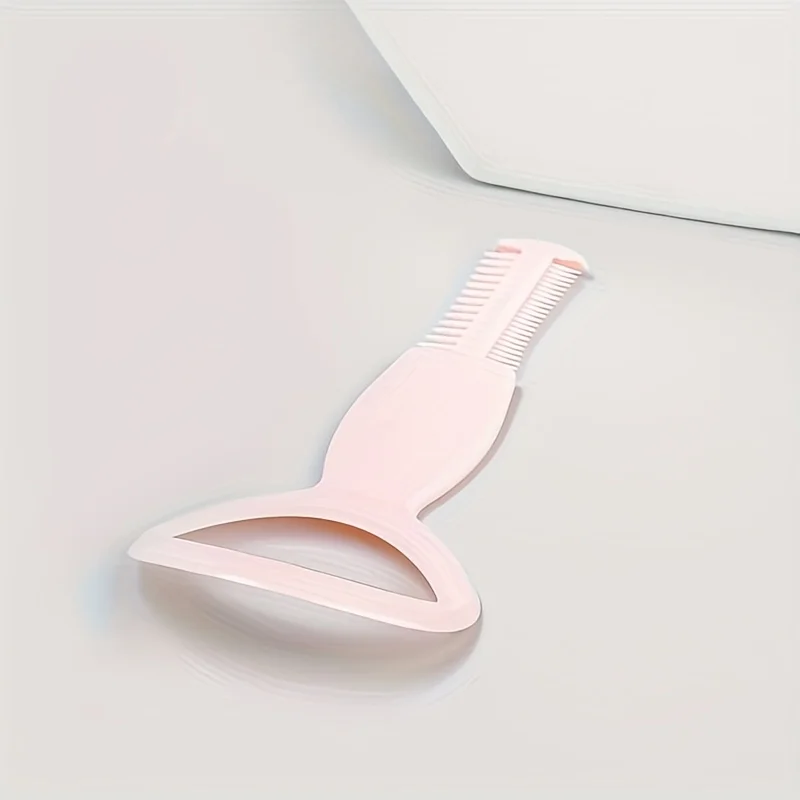 아이라이너 스텐실 & 속눈썹 멤브레인 쉴드 세트 (마스카라 어플리케이터 빗 포함) 다기능 속눈썹 적용 도구