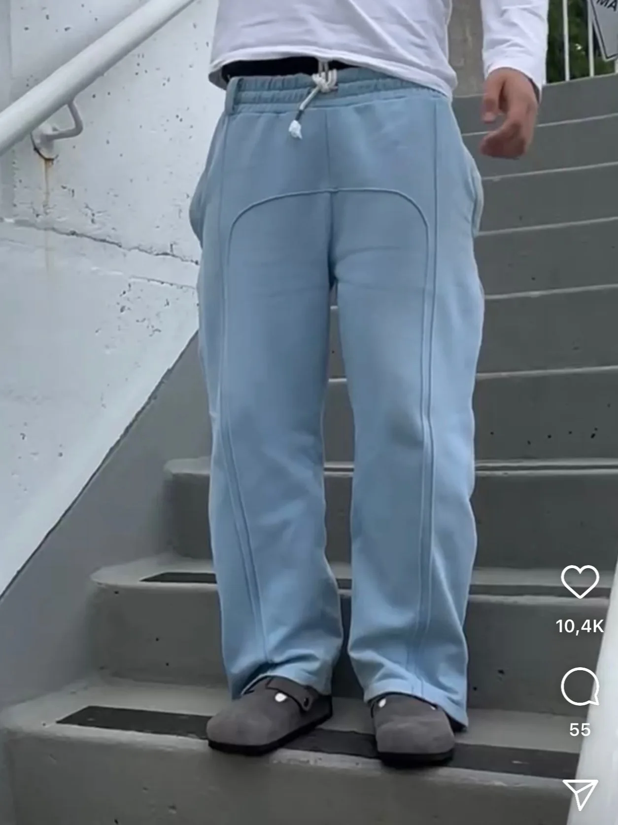 2025 Spring Fall Mens Casual Pants Streetwear Hip Hop Style Loose Solid Color Draped Pants Men Clothing Trendy Drawstring Pants