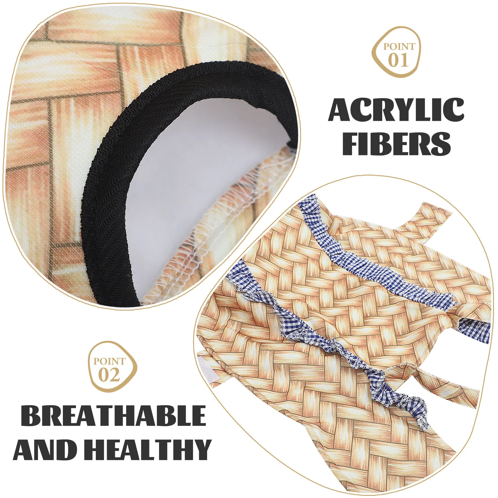 

Pet Dog Funny Basket Costume Halloween Christmas Acrylic Fiber Cosplay Clothes Soft Comfortable Pet Clothes Party Outfit