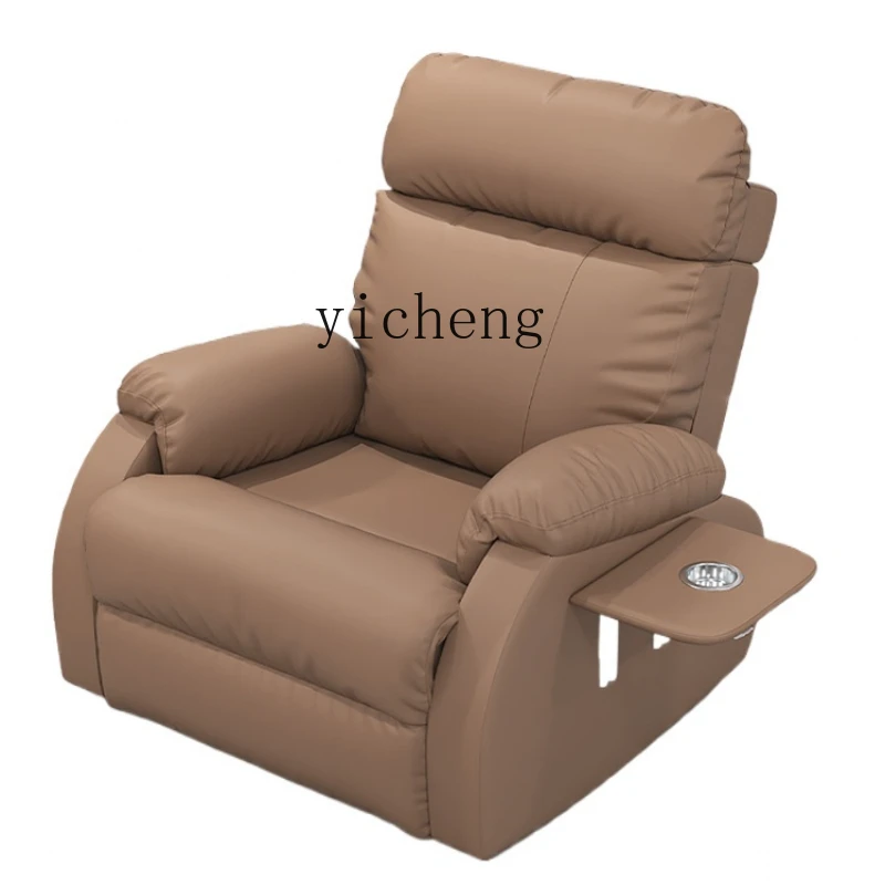 

ZC Lazy Sofa High-End Barber Shop Chair Electric Put down Multifunctional Hair Salon Hair Cutting Special Chair