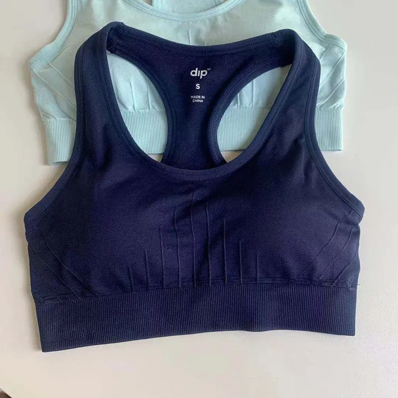 Ladies Medium-High Support Sports Vest Breathable Fast Dry Shockproof Fitness Workout Bra