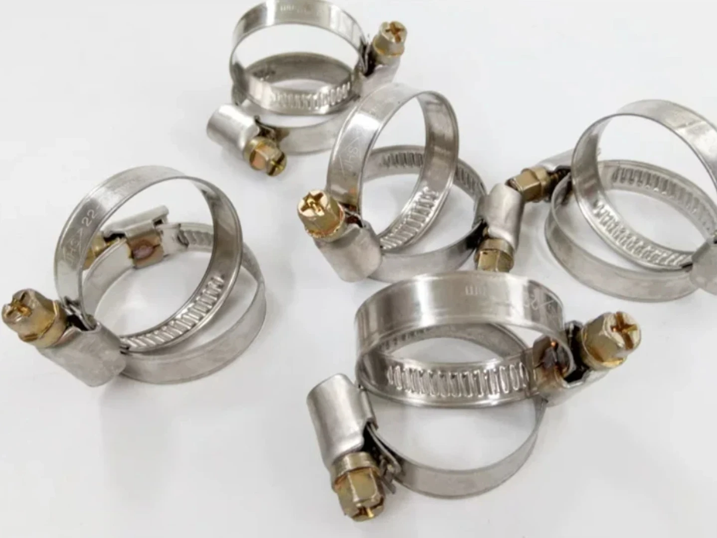 25-40mm Adjustable German Style Hose Pipe Tube 9mm Band Clamp