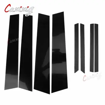 適用於本田思域 8/9/10 代(2006-2020 年)的亮黑色車門窗立柱裝飾蓋板套件,汽車配件 8 最佳銷售 2007年本田思域的配件 - №7