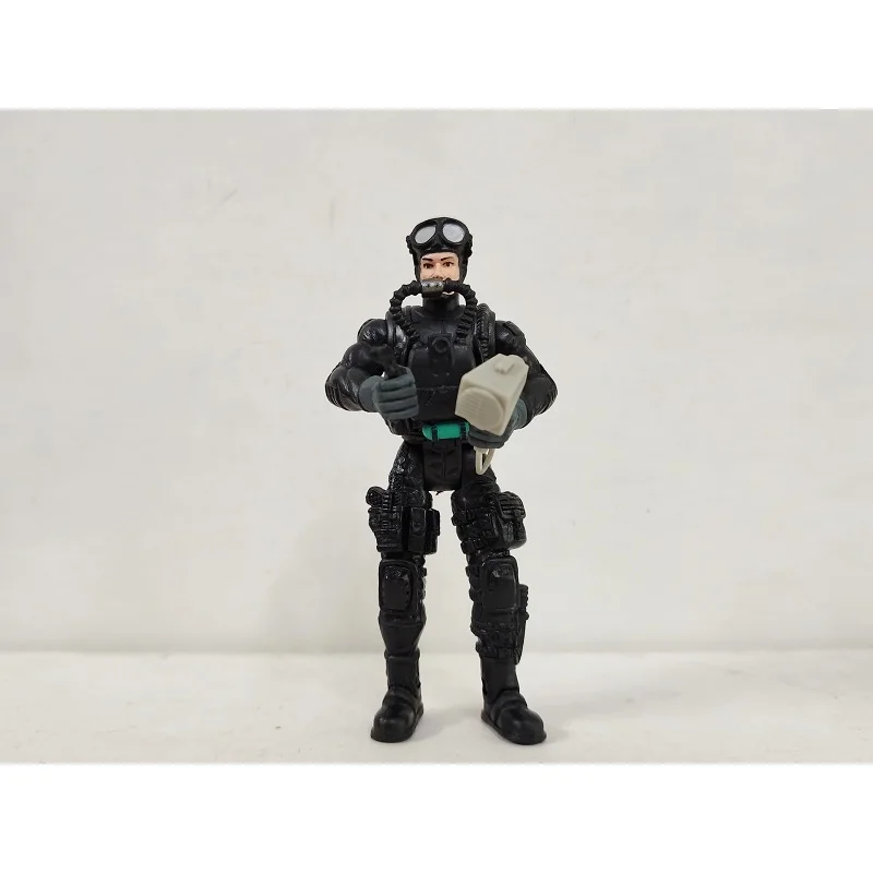 3.75"Lanard the Corps Special Force Black Diver W/5pcs Accessories Figure 052