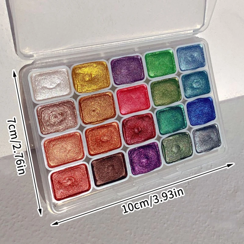 20-Colors Macaron Oil Painting Nail Polish Patting Glue Smudge Canned High Saturation Popular Semi-Solid Nail Polish-Ma Ka Long