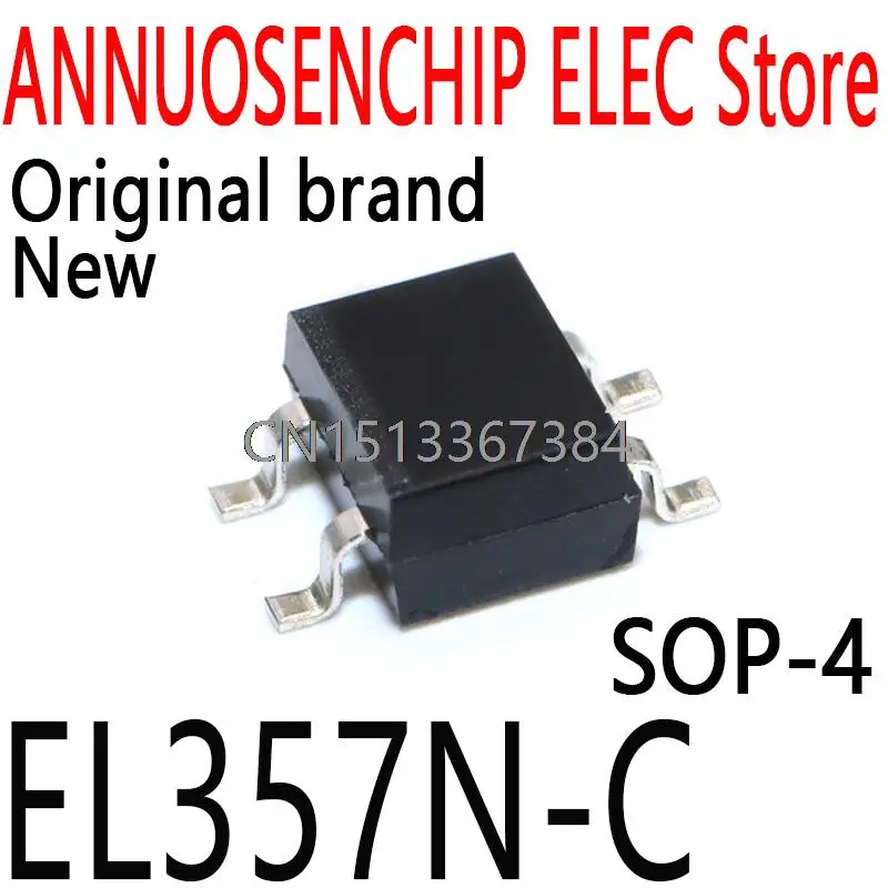 100PCS New and Original EL357N SOP-4 EL357 Optocoupler EL357N-C