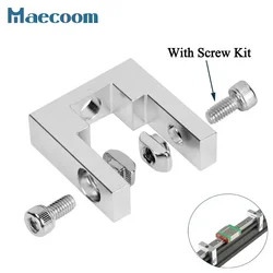 MGN12 Linear Guide Rail Fixed Base Profile Fixed Block 2020 2040 Aluminum Profile Fixing Block For Ender3 Voron CLV CR10
