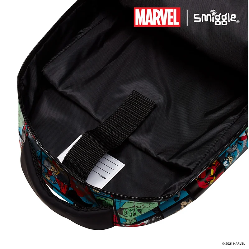 Plecak markowa Marvel Smiggle dla studentów z lekkim i zmniejszonym obciążeniem Plecak o dużej pojemności z kreskówek Spider-Man