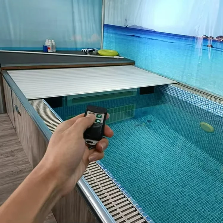 Customizable Water Crown Automatic High Quality Roller Blinds Durable Pool Cover Jacuzzi Spa -