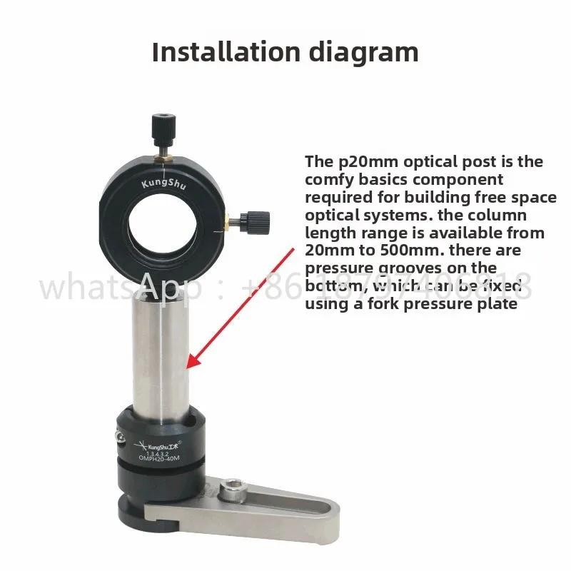 سلسلة OP20 \ موصلات بصرية من الفولاذ المقاوم للصدأ مقاس 20 مم \ بحث \ مختبر \ بصريات / إلكترونيات ضوئية \ ليزر