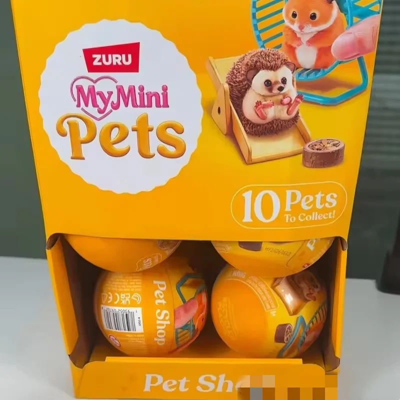 New In Stock Zuru My Mini Pets Bunny Squirrel Diy Cute Pet Series Wave 1 Scene Playset Perfect Gifts Toys For Collectors