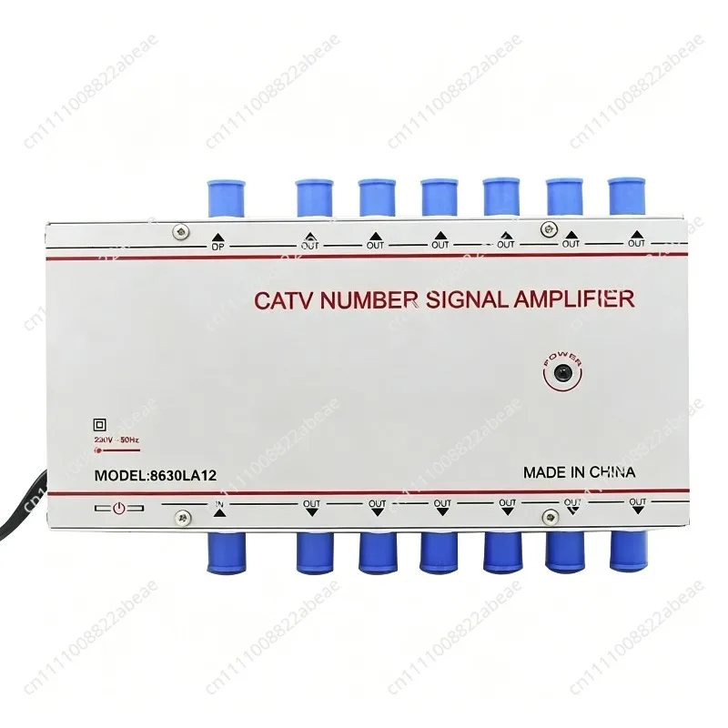 For 8630LA10 8630LA12 Household Cable TV Signal Amplifier Analog Digital Enhanced Divider 1 IN 10 OUT 1 IN 12 OUT