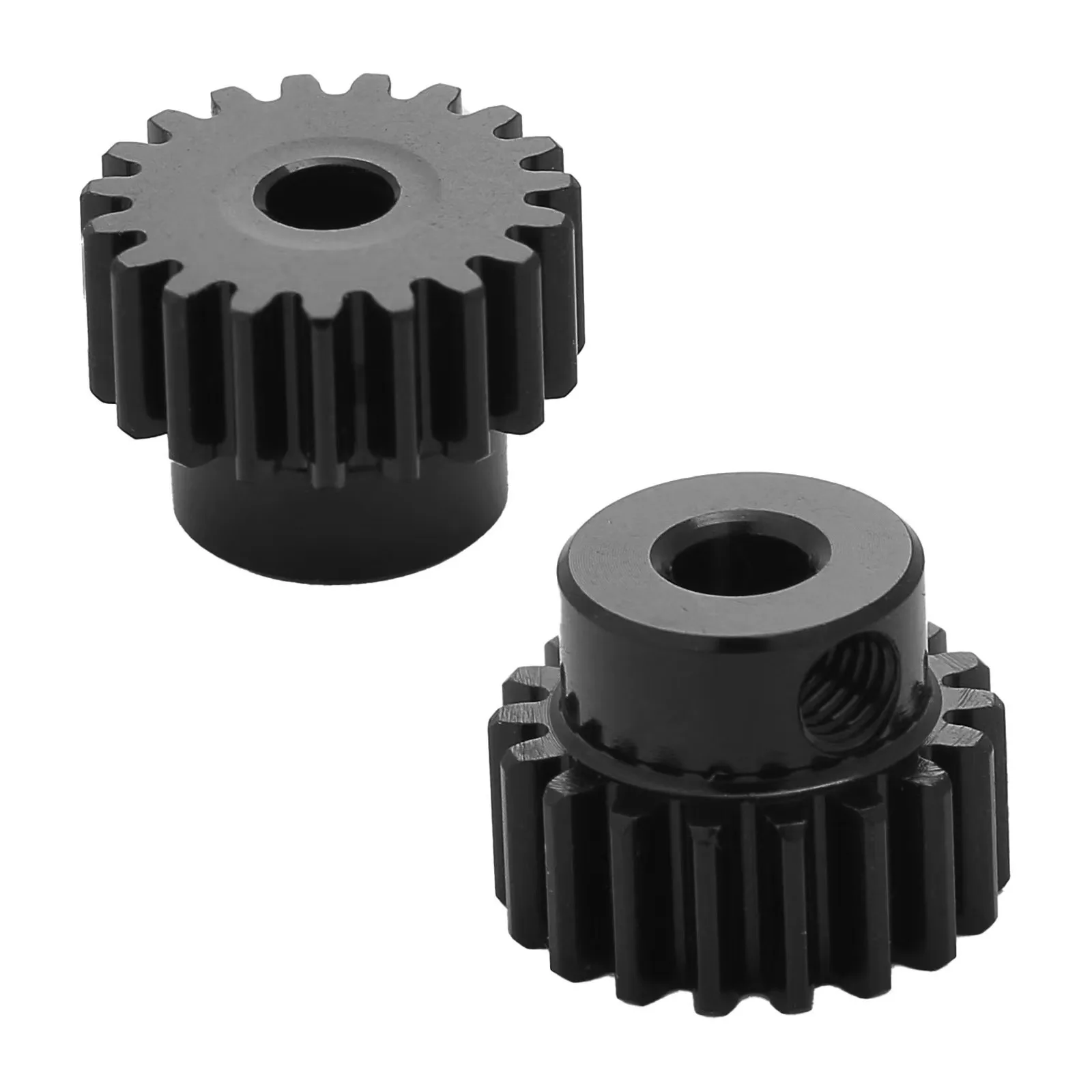 4pcs Metal 18T 19T 23T 24T Pinion Gear Moter Gear for Tamiya TT01 TT02 TB02 TA05 RC Car Upgrade Parts Accessories