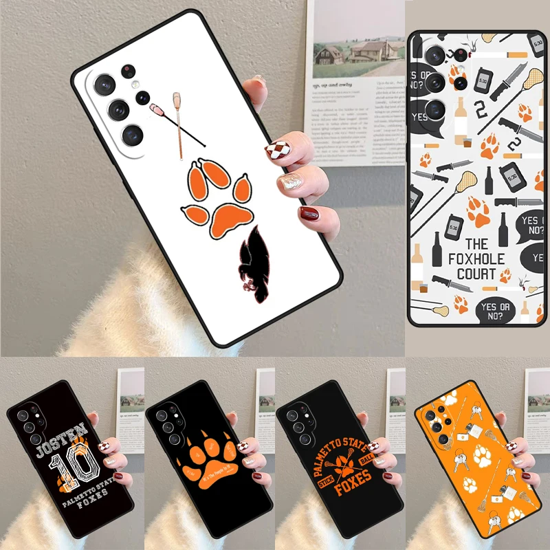 Andreil All for the Game Palmetto State Foxes Phone Case for Samsung Galaxy note 10 S26 Ultra S23 S24 FE S25 S21 S22 PLUS Cover