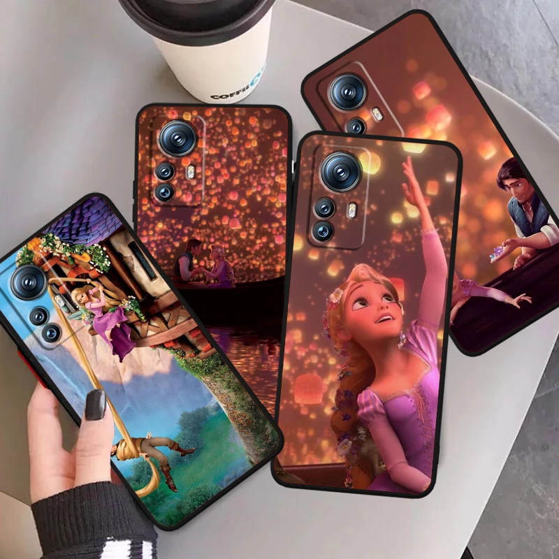

Disney Princess Prince Love For Xiaomi Mi 14 13T 13 12T 12 11T 11i 11 10T 10 Pro Lite Ultra 5G Black Back Phone Case