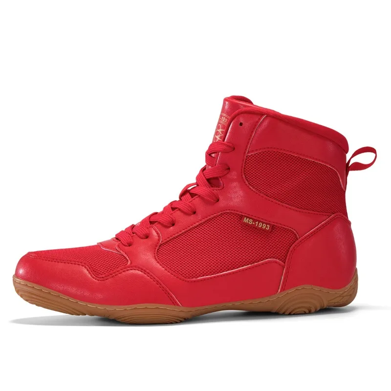 

Classic Brand Professional Wrestling Sneakers Top Quality Wearable Boxing Fighting Boots Comfortable Non-Slip Gym Training Shoe
