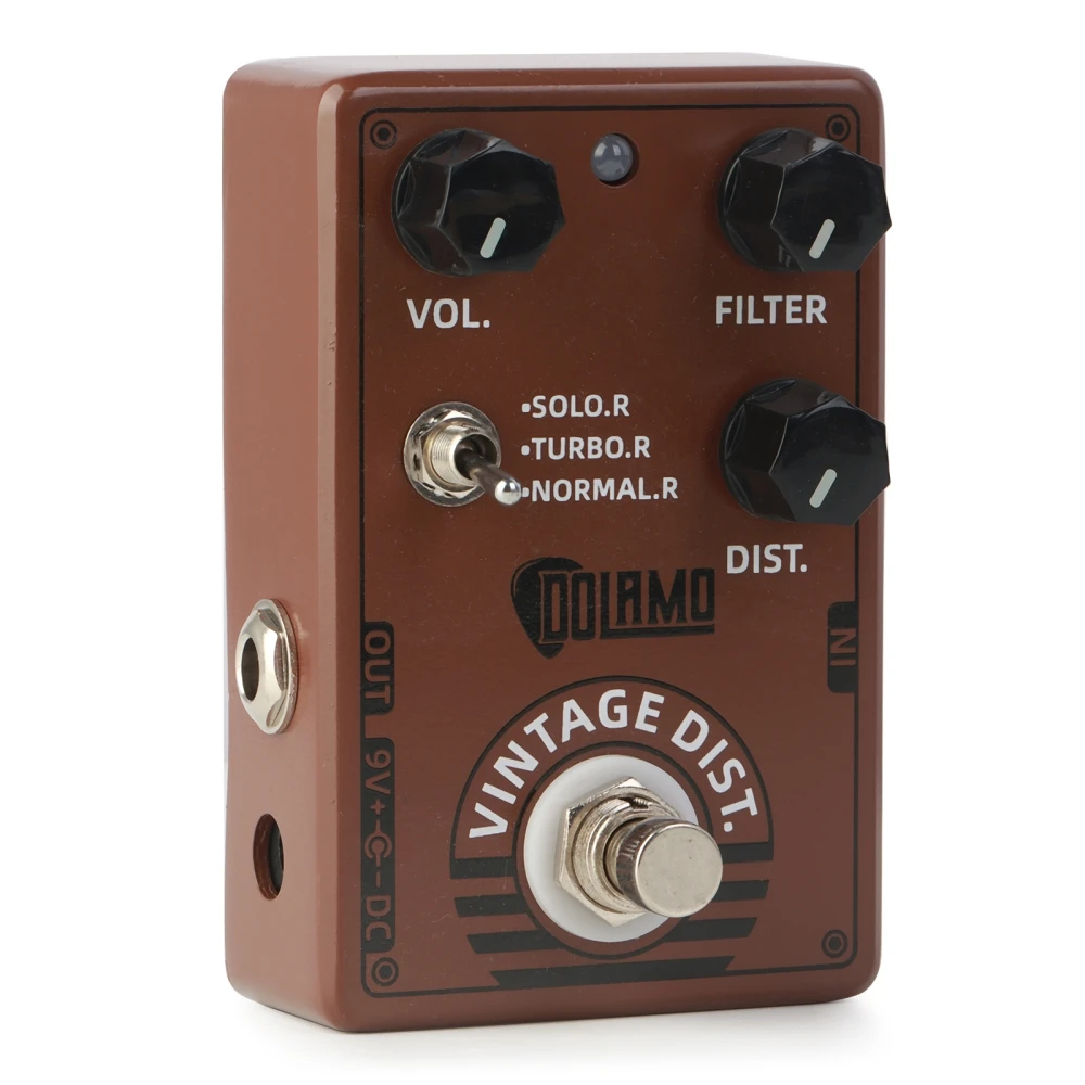 Dolamo D-11 Vintage Distortion Guitar Effect Pedal True Bypass Electric Guitar Parts & Accessories