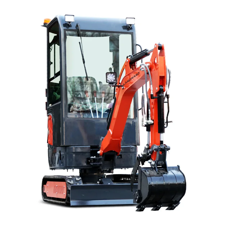 Small Crawler Excavator 1Ton Fast Delivery Agriculture Use Bagger Factory Production High Quality 1.6 Ton Mini Digger Customized