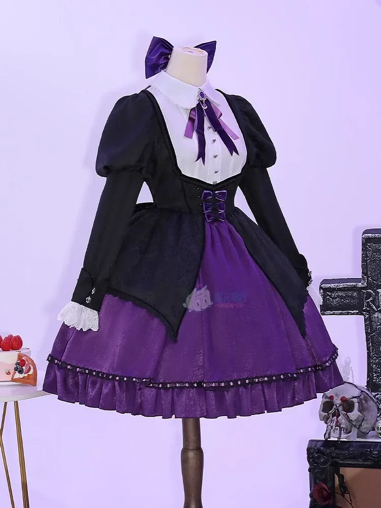 Stocking Cosplay Costume Women Gothic Lolita Dress Party Suit Halloween Carnival Uniforms Anime Clothing Custom Made