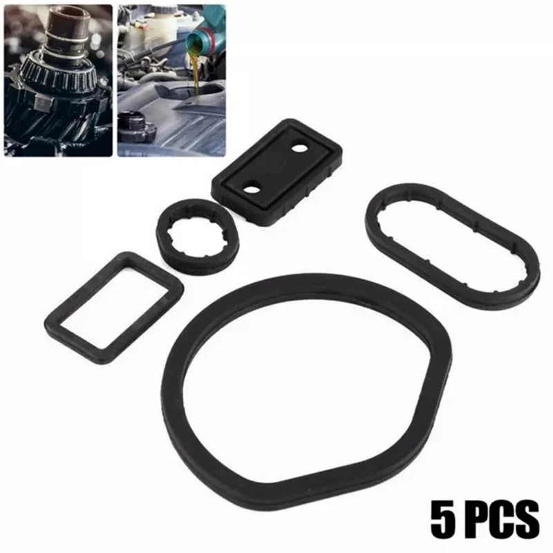 Car Filter Seal Kit Oil Cooler Gasket For Mercedes Benz W203 W211 W220 W163 1121840261 1121840361 Benz Replacement Parts