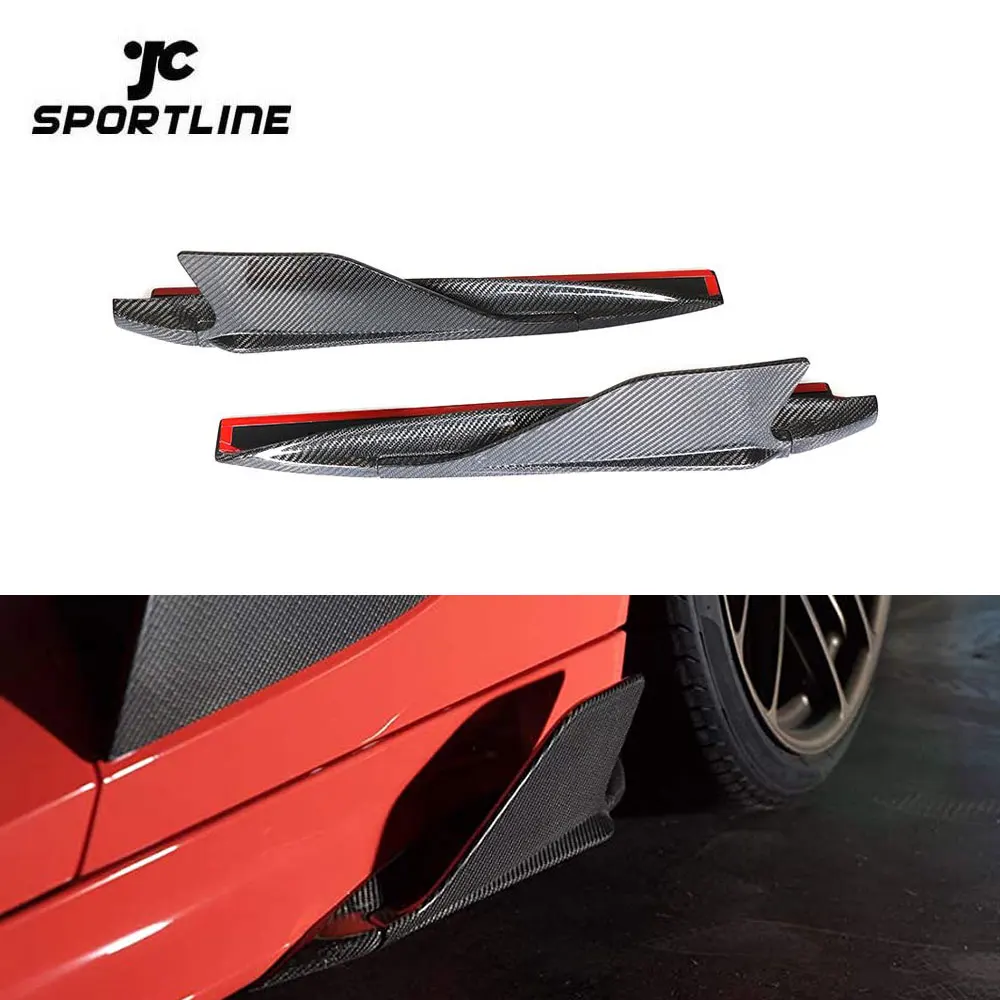 

2016-2018 Carbon Fiber R8 Side Door Splitter Fins For Audi R8 V10 Gen 2