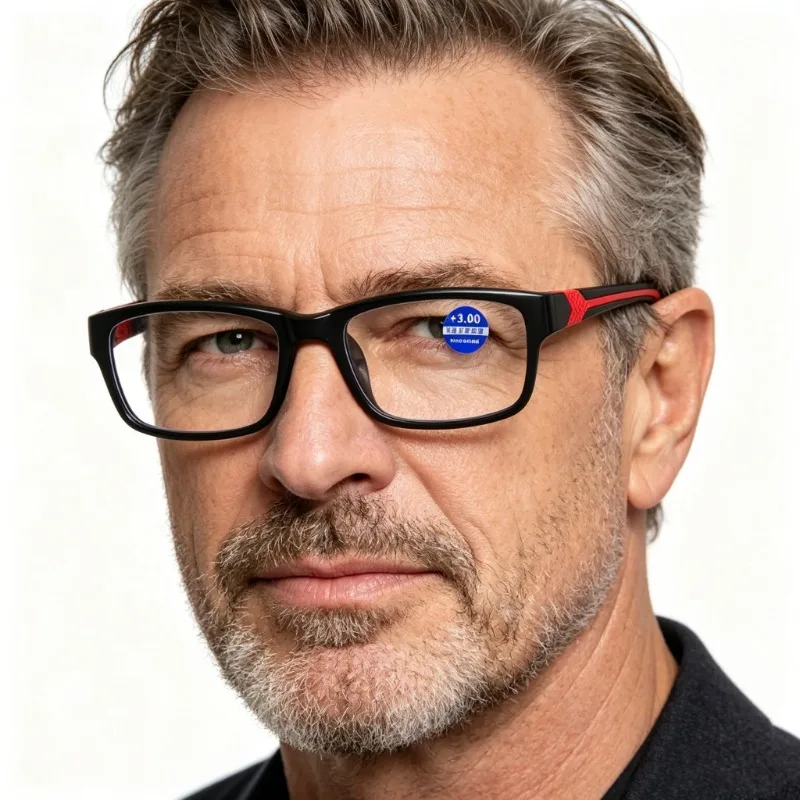 Simple Simple Reading Glasses Men Women Sports Anti-blue Light Reading Eyewear TR90 Frame Presbyopia Eyeglasses +100 To+400 Glasses - Aliexpress Deal