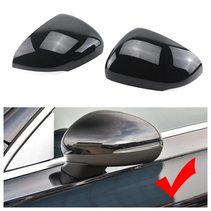 

For Mercedes-Benz W177 V177 C118 X118 2018-2023 Carbon Fiber Car Rear View Door Wing Side Mirror Cover Caps Shell Case