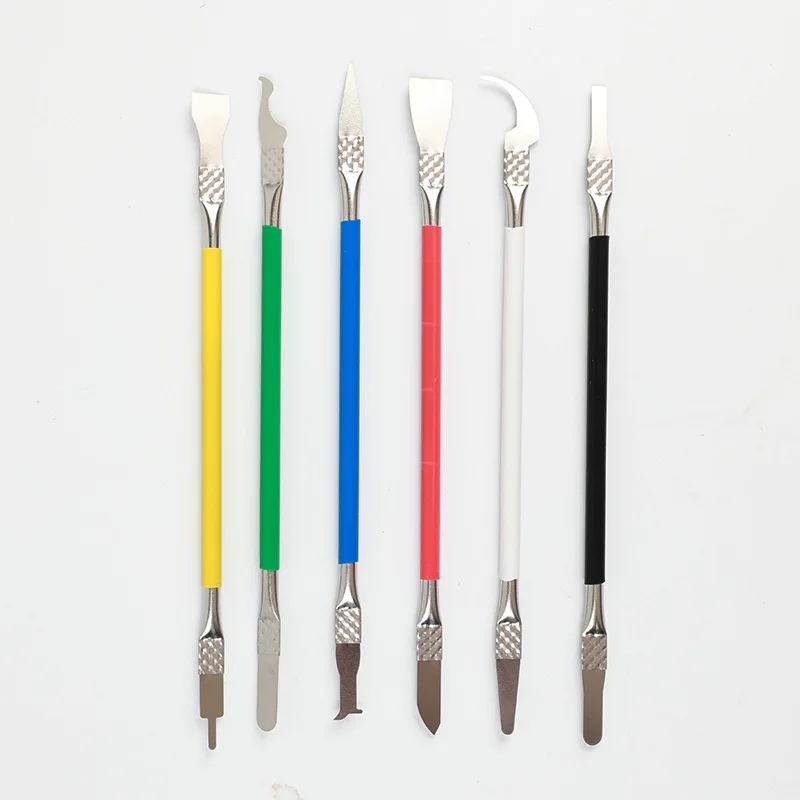 Phone Motherboard CPU Repair Tools Set Pry Knife Hook Knife Scraper Blade IC Chip Disassembly Glue Removal Cleaning Tool CPU