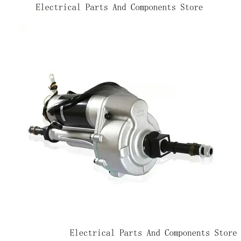 400W 24V Brush Wheelchair Motor Low Noise Trolley Transaxle Truck Rear Axle Tricycle