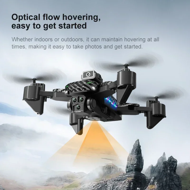 New KY605S RC Drone 8K Professinal With Three Camera Wide Angle Optical Flow Localization Four-way Obstacle Avoidance Quadcopter