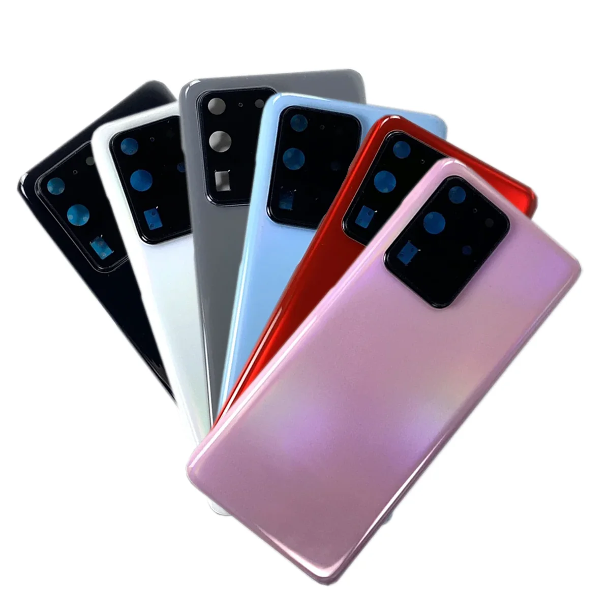 New For Samsung Galaxy  S20 Ultra Battery Back Cover Panel Rear Door Housing Case Camera Lens Replace image 3